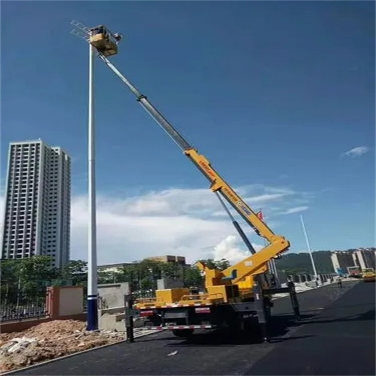 赣州维修路灯的曲臂升降车出租