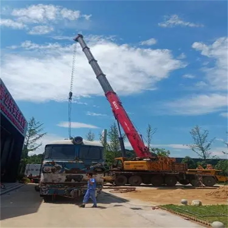 赣州50吨吊车租赁电话一键获取！满足工厂搬迁、设备吊装等多种场景需求